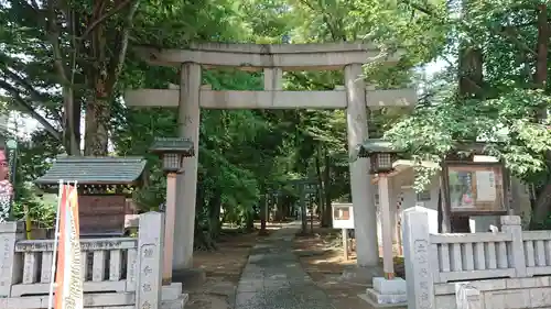 八雲氷川神社の鳥居