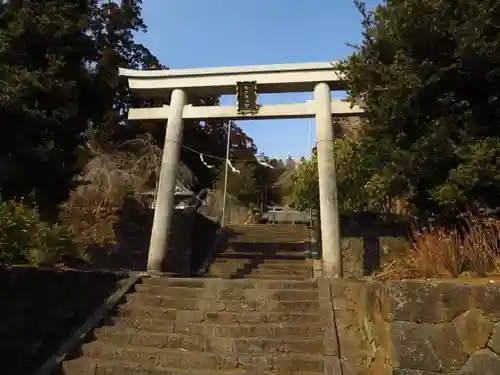 村山浅間神社の鳥居