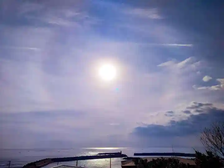 尻岸内八幡神社の周辺