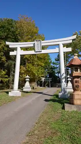 真駒内神社の鳥居