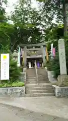 鏡石鹿嶋神社の鳥居