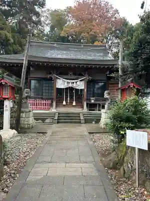 平出雷電神社の本殿・本堂
