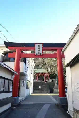 元町厳島神社の鳥居