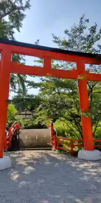 賀茂御祖神社(下鴨神社)の鳥居