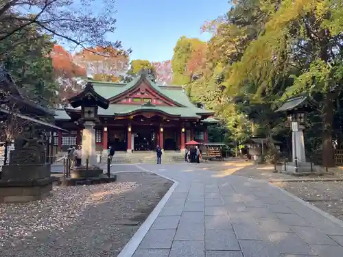 世田谷八幡宮の本殿・本堂