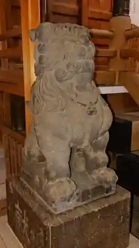 小網神社の狛犬