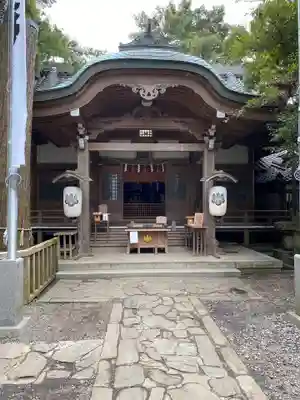 八百富神社の本殿・本堂