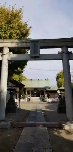 天祖神社の鳥居
