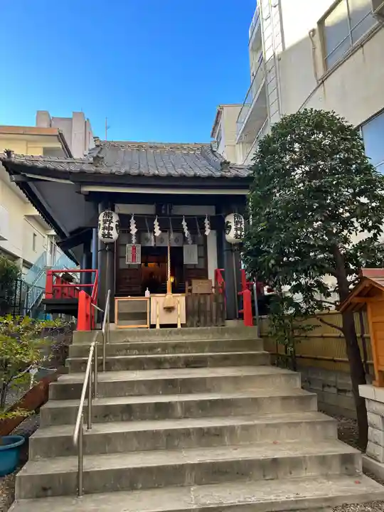飯倉熊野神社の本殿・本堂