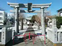 八王子神社の鳥居