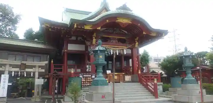 羽田神社の本殿・本堂