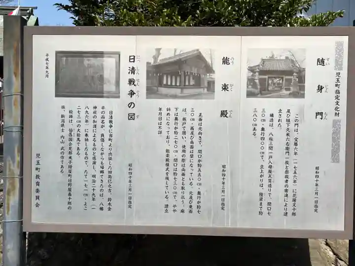 東石清水八幡神社(埼玉県)