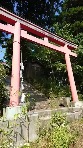 尾崎神社の鳥居