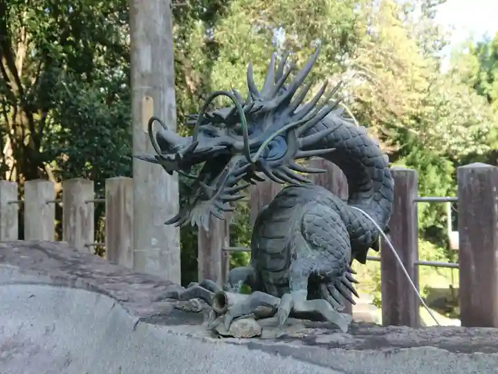 鏡山神社の手水舎