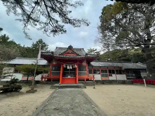 八幡奈多宮の本殿・本堂