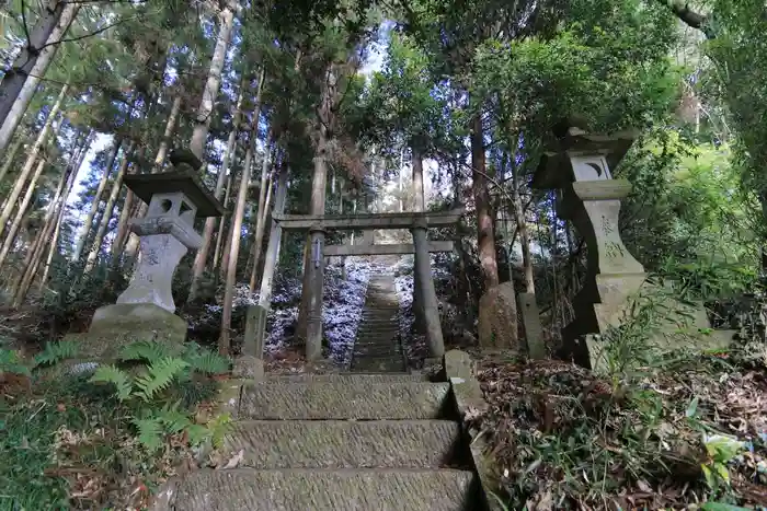 御嶽神社の鳥居