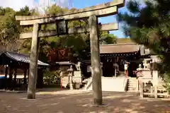 離宮八幡宮の鳥居