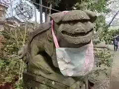 菊田神社の狛犬