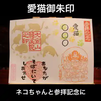 愛猫御朱印は通年で拝受できます🐱