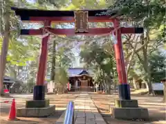 氷川女體神社の鳥居