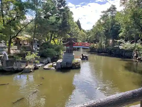 伊弉諾神宮の庭園