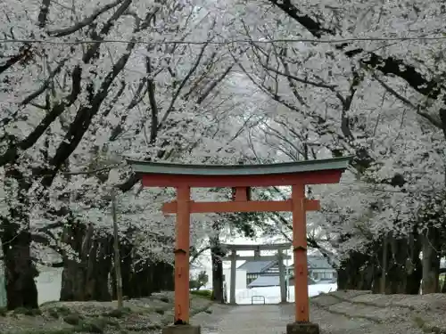 東蕗田天満社の鳥居