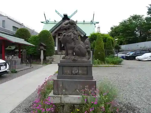 簸川神社の狛犬