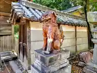 御剱八幡宮の狛犬