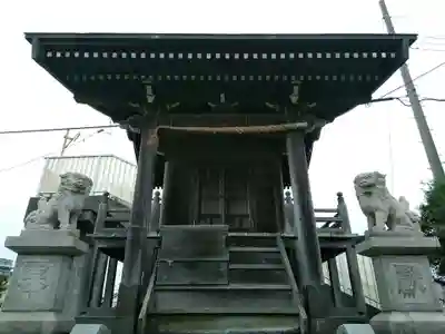 川成島浅間神社の本殿・本堂