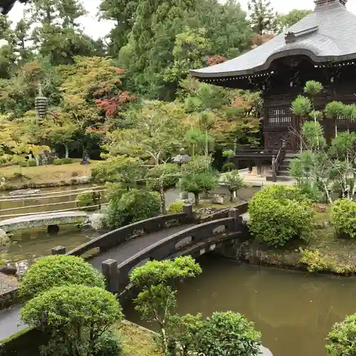 清凉寺の庭園