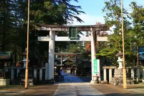 上杉神社の鳥居