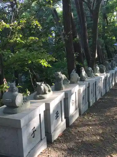 真駒内神社の狛犬