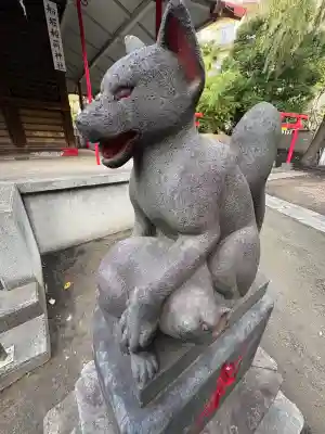 船堀稲荷神社の狛犬