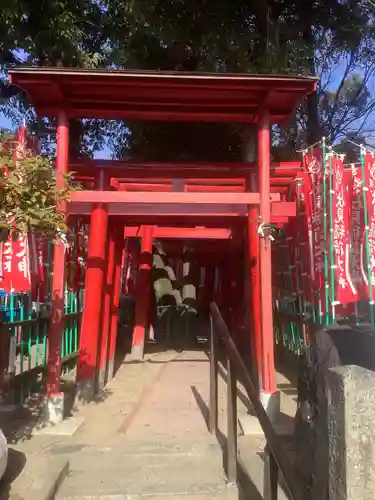 冨士八幡社の鳥居