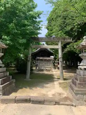 八坂社(桜木)の鳥居