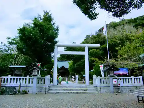 天津神明宮の鳥居