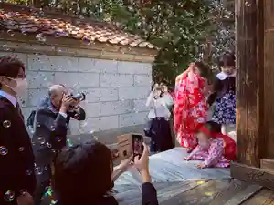 滑川神社 - 仕事と子どもの守り神の七五三参(2021年11月12日(金) 00時41分07秒投稿)