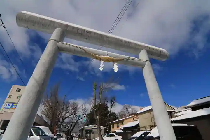 阿邪訶根神社の鳥居