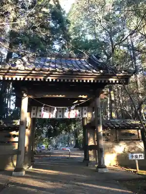 元三大師安楽寺の山門・神門