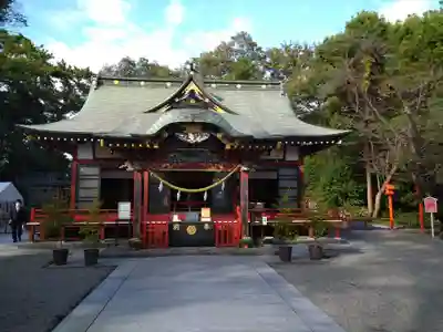 玉村八幡宮の本殿・本堂