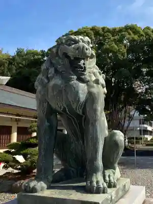 愛知縣護國神社の狛犬