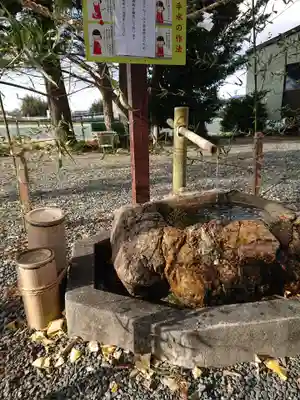 三嶋神社の手水舎