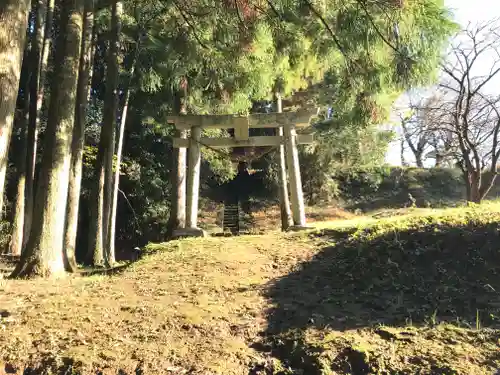 白山神社の鳥居