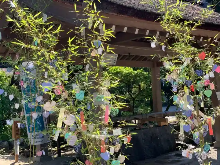 賀茂別雷神社(上賀茂神社)の手水舎