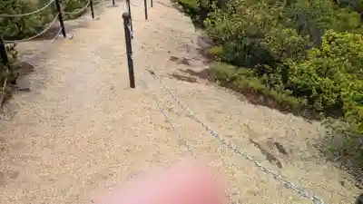 小瀬石鎚神社の庭園