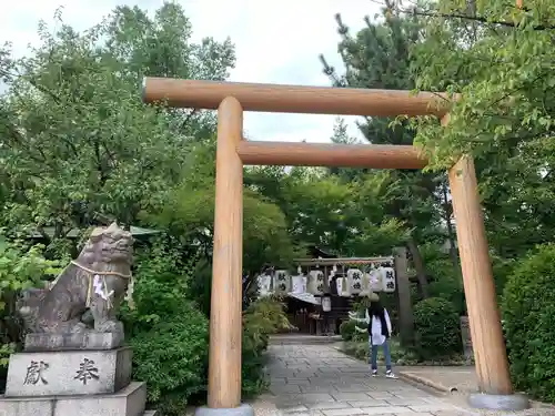 堀越神社の鳥居