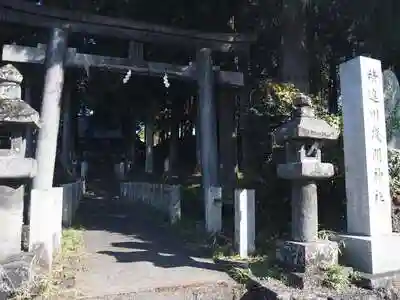 精進川浅間神社の鳥居
