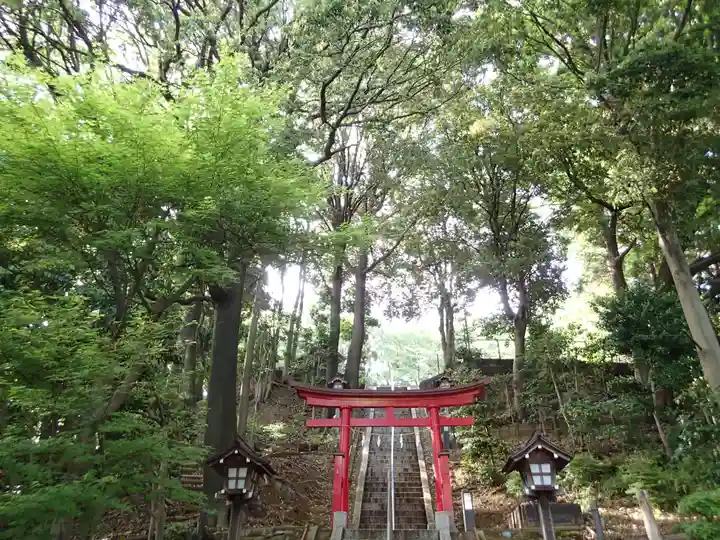 茅ヶ崎杉山神社の鳥居