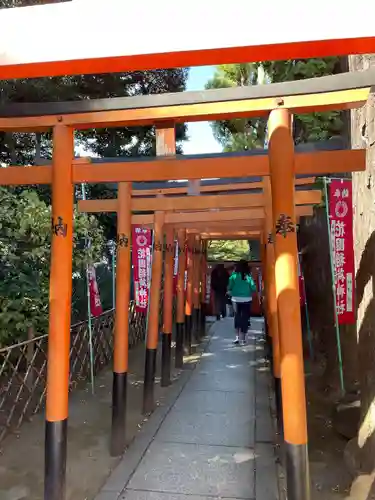 花園稲荷神社の鳥居