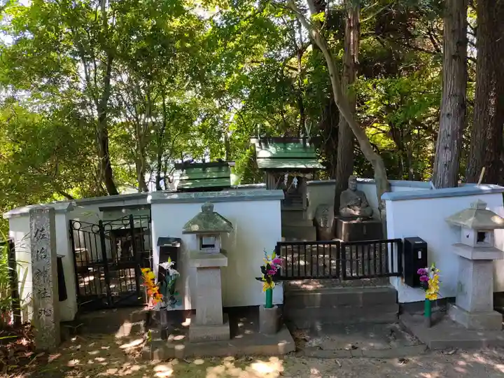 佐治神社の本殿・本堂